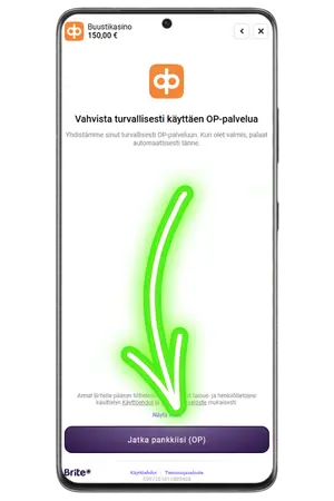 Vahvista maksutapa Buusti